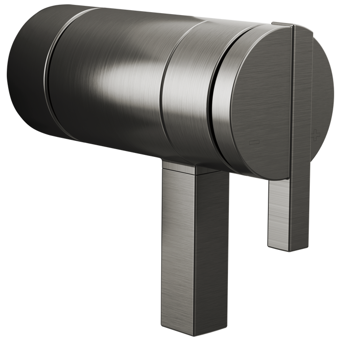 Brizo Frank Lloyd Wright HW6022 TempAssure Thermostatic Valve Lunar Handle Kit - Luxe Steel