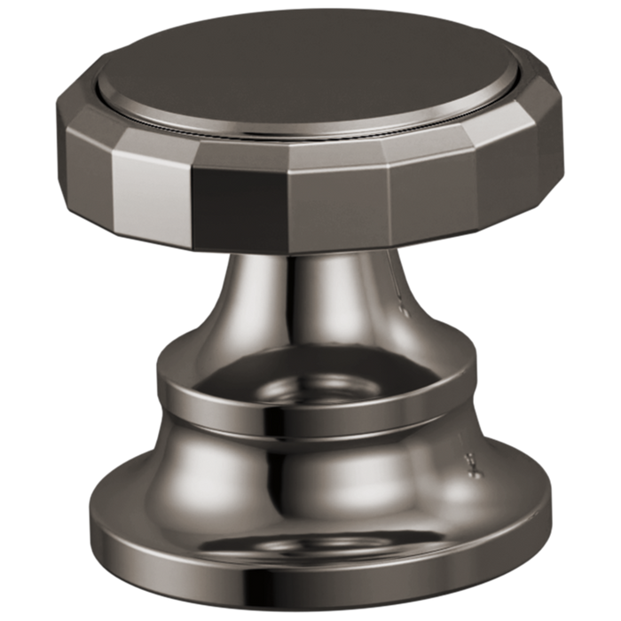 Brizo Beauclere HW665 Roman Tub Faucet Wheel Handle Kit - Brilliance Black Onyx