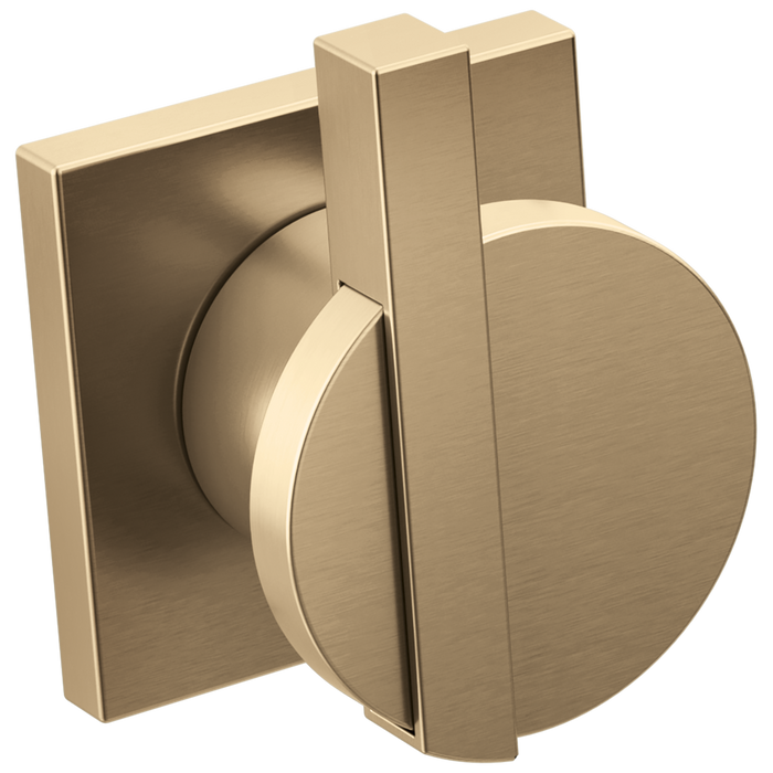 Brizo Frank Lloyd Wright HW70422 Two-Handle Wall Mount Tub Filler Lunar Handle Kit - Luxe Gold