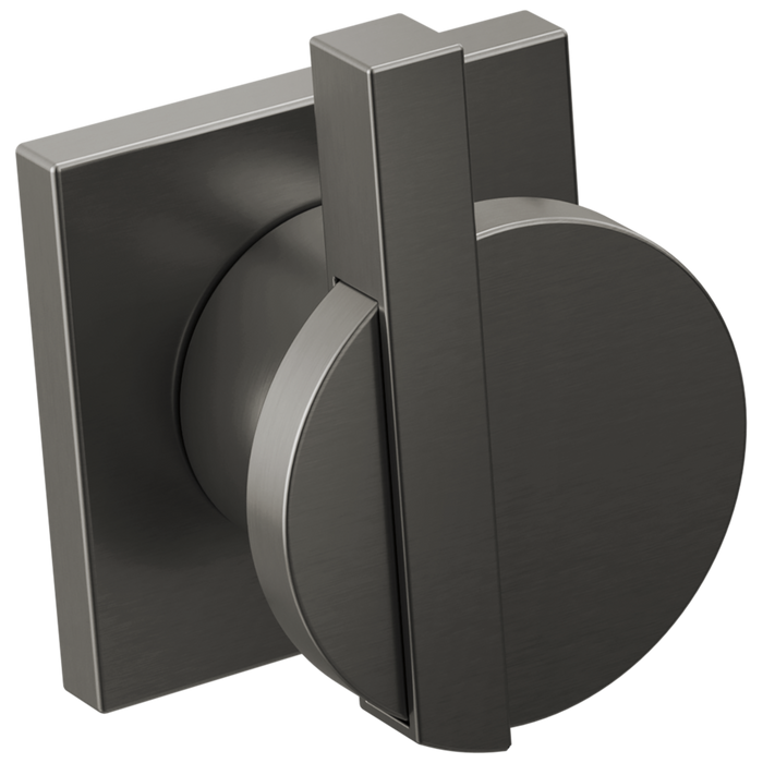 Brizo Frank Lloyd Wright HW70422 Two-Handle Wall Mount Tub Filler Lunar Handle Kit - Luxe Steel