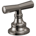 Brizo Beauclere HX665 Roman Tub Faucet Cross Handle Kit - Brilliance Black Onyx