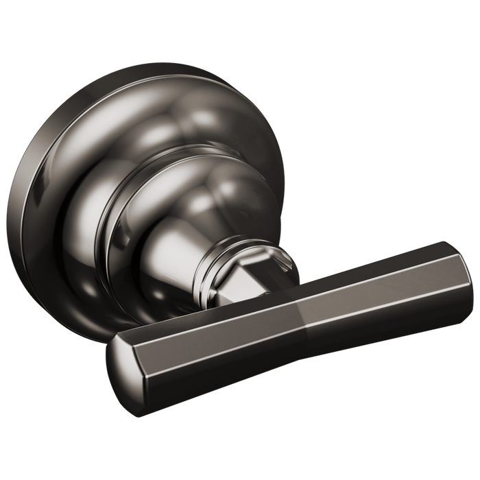 Brizo Beauclere HX70465 Two-Handle Wall Mount Tub Filler Cross Handle Kit - Brilliance Black Onyx