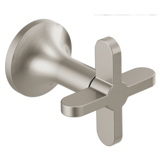 Brizo Odin: Wall Mount Tub Filler Cross Handles