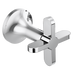 Brizo Odin: Wall Mount Tub Filler Cross Handles