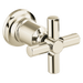Brizo Invari: Two-Handle Wall Mount Tub Filler Cross Handle Kit