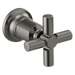 Brizo Invari: Two-Handle Wall Mount Tub Filler Cross Handle Kit