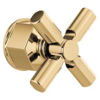 Brizo Invari: Single-Handle Floor Mount Tub Filler Cross Handle Kit