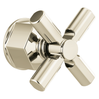 Brizo Invari: Single-Handle Floor Mount Tub Filler Cross Handle Kit