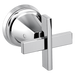 Brizo Levoir: Two-Handle Wall Mount Tub Filler Cross Handle Kit