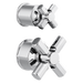 Brizo Invari: Pressure Balance Valve with Integrated Diverter Trim Cross Handle Kit