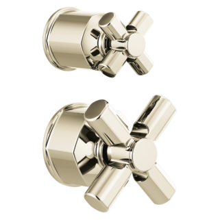 Brizo Invari: Pressure Balance Valve with Integrated Diverter Trim Cross Handle Kit