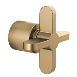 Brizo Odin: 3 And 6 Function Diverter Trim Cross Handle Kit