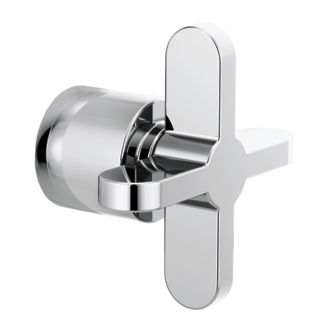 Brizo Odin: 3 And 6 Function Diverter Trim Cross Handle Kit