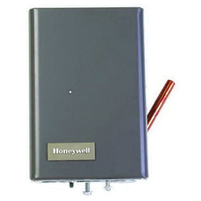 Honeywell L8148E1265/U Aquastat Relay, SPST, Vertical Mounting, 180 to 240 deg F High Limit, 15 deg F Fixed Differential