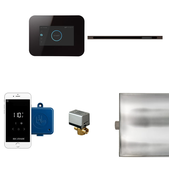 Mr. Steam I3BTLRLBK-ORB iButler® Oil Rubbed Bronze Linear in Black