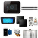 Mr. Steam I3DRMLXBK-MB iDream® Max Linear Matte Black in Black