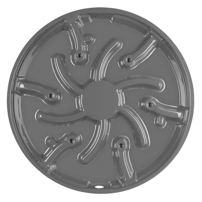 IPS 87091 23" Plastic Dry Lift Water Heater Drain Pan w/ PVC Adapter