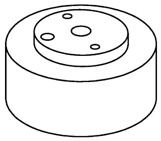 KOHLER K-79626-BN Knob, Transfer Vlv Lever