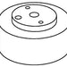 KOHLER K-79626-BN Knob, Transfer Vlv Lever