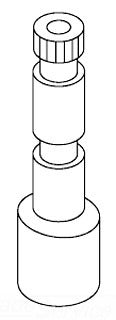 KOHLER K-85533 Extension, Stem
