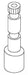 KOHLER K-85533 Extension, Stem