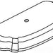KOHLER K-89809-96 Cover, Toilet, One-Piece
