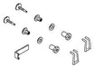 KOHLER K-1000401-BC Tank Cover Locks
