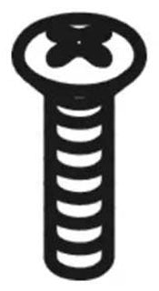 KOHLER K-1008205 Screw, 8-32 X .625, Countersunk