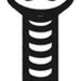 KOHLER K-1008205 Screw, 8-32 X .625, Countersunk