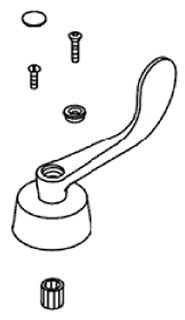 KOHLER K-1000442-CP Triton Wb Handle Kit