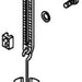 KOHLER K-1001550 Spring/Guide/Rail Sub-Assembly