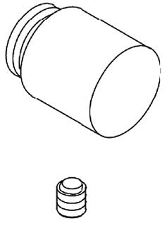 KOHLER K-1003852-CP Cyl Head Kit, Left