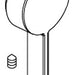 KOHLER K-1009721-CP Handle Kit