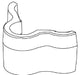 KOHLER K-1013958 Hose Guide