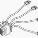 KOHLER K-1015025 Plug Assembly P6-Sok™ W/Light