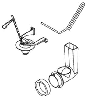 KOHLER K-1016123 Flush Valve Assy Kit