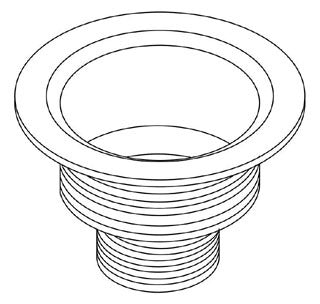 KOHLER K-1022559-CP Body, Strainer