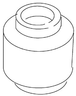 KOHLER K-36631-VF Cap, Center