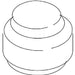 KOHLER K-36635-CP Cap, End