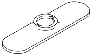 KOHLER K-76697-G Escutcheon S/C Kitchen