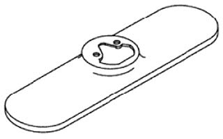 KOHLER K-76698-G Escutcheon