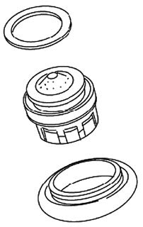 KOHLER K-79402-BN Aerator Kit