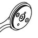 KOHLER K-87893-CP Lever Assy, Mastershower