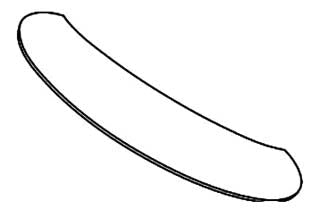 KOHLER K-97558-A Acrylic Plate (White)