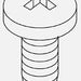 KOHLER K-97879 Screw,#8-32Unc-2A X .375