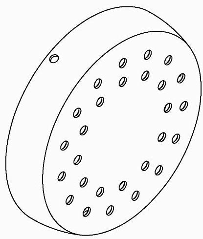 KOHLER K-1066717-BRZ Spray Face, 27 Nozzle