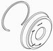 KOHLER K-1073143-CP Assembly, Escutcheon