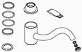 KOHLER K-1084055-CP Fairfax Spout Kit