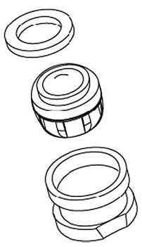 KOHLER K-1103459-BN Aerator Kit, 1.5 Gpm, Medium