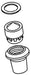 KOHLER K-1104109-CP Nozzle Assembly